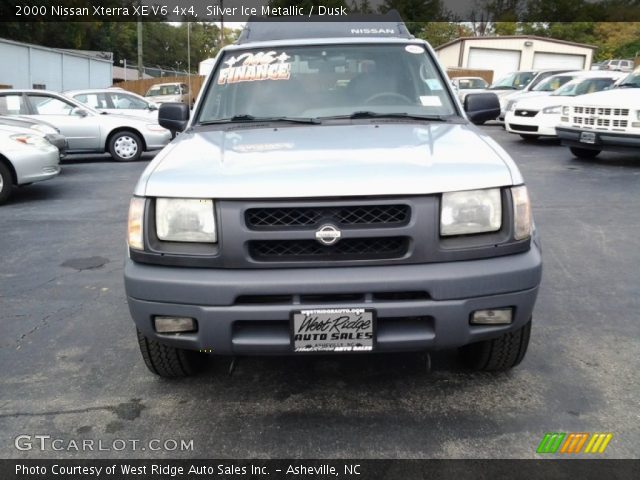 2000 Nissan Xterra XE V6 4x4 in Silver Ice Metallic