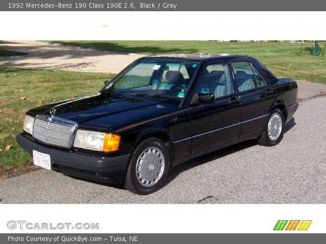 1992 Mercedes-Benz 190 Class 190E 2.6 in Black