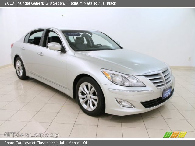 2013 Hyundai Genesis 3.8 Sedan in Platinum Metallic