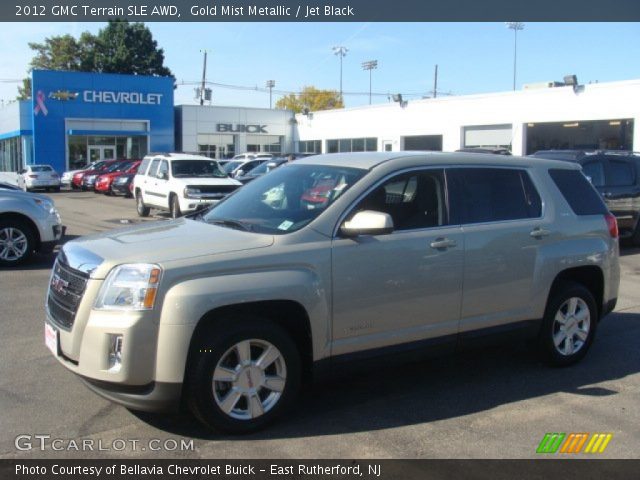 2012 GMC Terrain SLE AWD in Gold Mist Metallic
