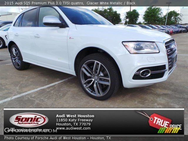 2015 Audi SQ5 Premium Plus 3.0 TFSI quattro in Glacier White Metallic