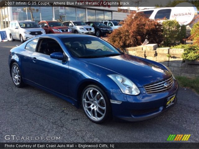2007 Infiniti G 35 Coupe in Athens Blue Pearl Metallic