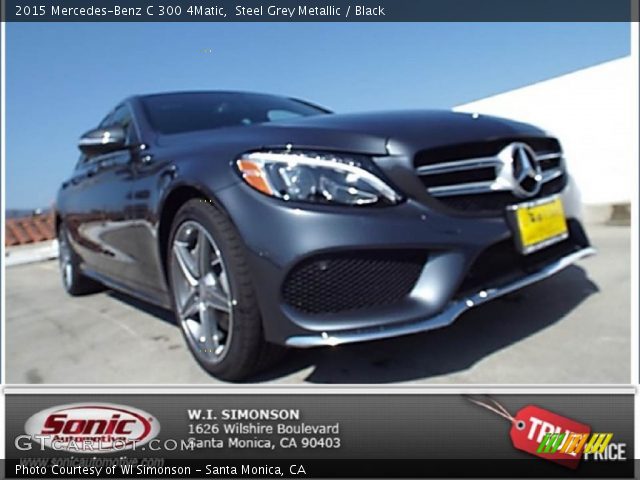 2015 Mercedes-Benz C 300 4Matic in Steel Grey Metallic