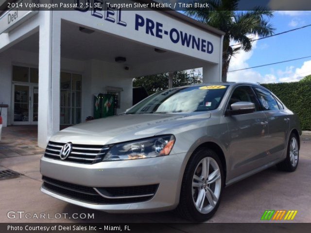 2014 Volkswagen Passat 2.5L SE in Tungsten Silver Metallic