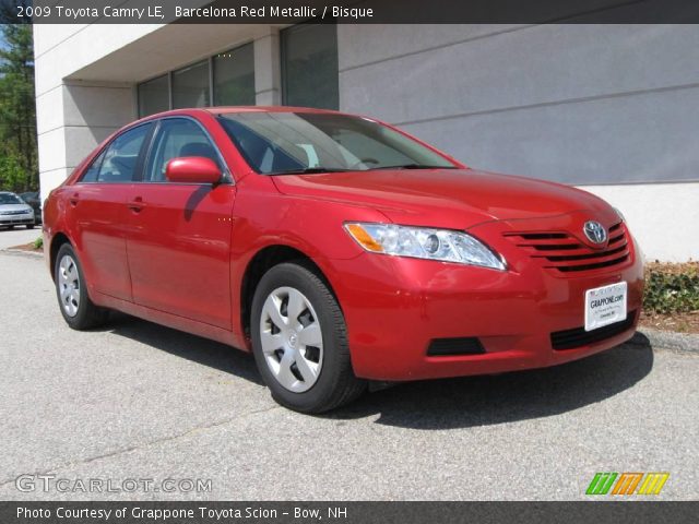 2009 Toyota Camry LE in Barcelona Red Metallic