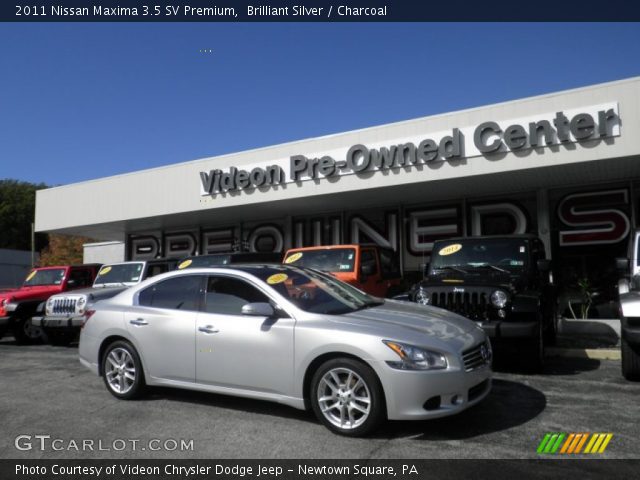 2011 Nissan Maxima 3.5 SV Premium in Brilliant Silver