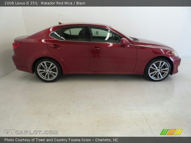 2008 Lexus IS 350 in Matador Red Mica