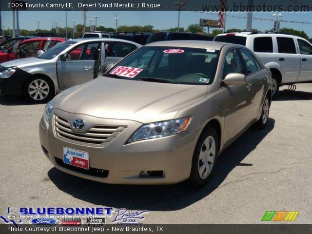2009 Toyota Camry LE in Desert Sand Metallic