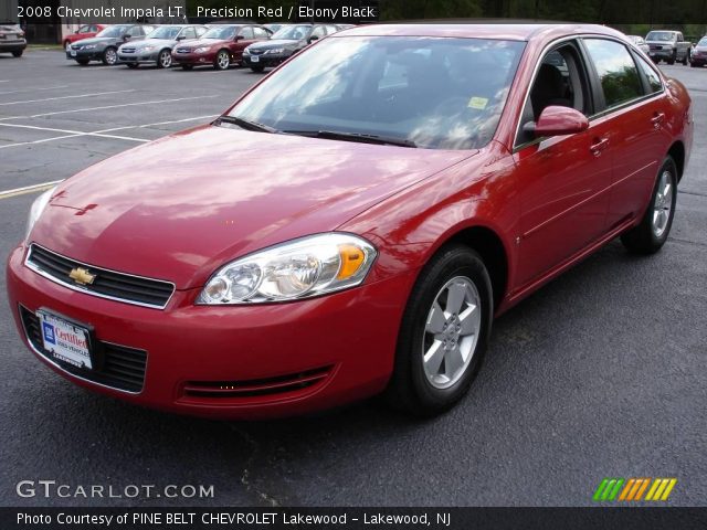 2008 Chevrolet Impala LT in Precision Red