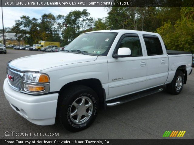 2006 GMC Sierra 1500 Denali Crew Cab 4WD in Summit White