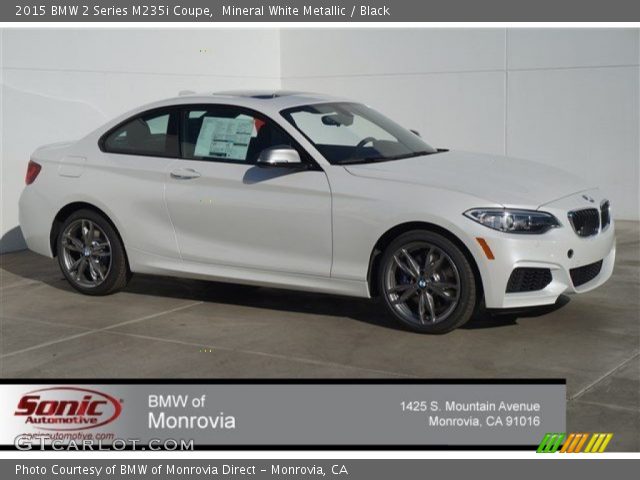 2015 BMW 2 Series M235i Coupe in Mineral White Metallic