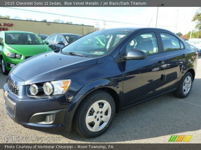 2015 Chevrolet Sonic LS Sedan in Blue Velvet Metallic