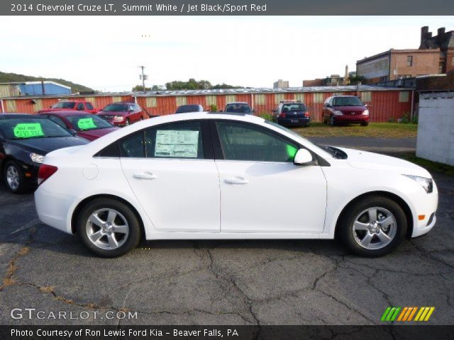 2014 Chevrolet Cruze LT in Summit White