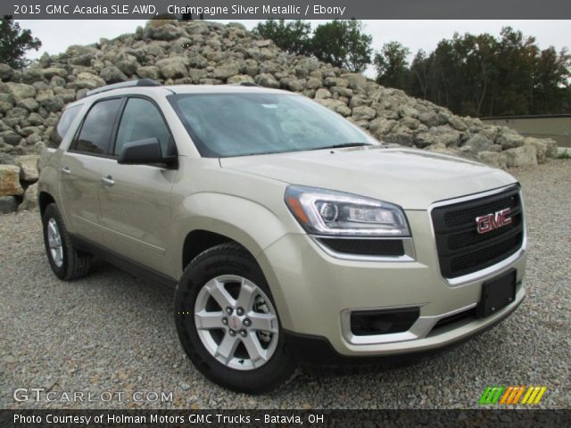 2015 GMC Acadia SLE AWD in Champagne Silver Metallic