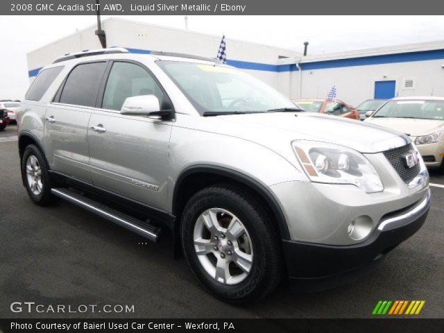 2008 GMC Acadia SLT AWD in Liquid Silver Metallic
