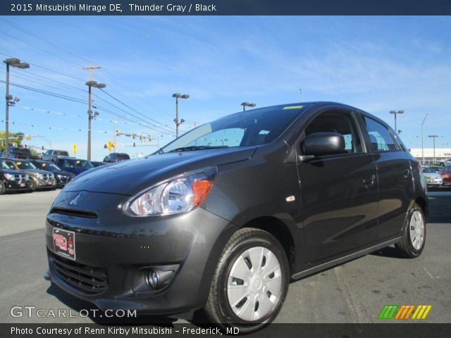 2015 Mitsubishi Mirage DE in Thunder Gray