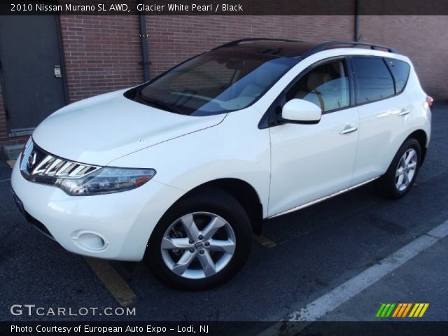 2010 Nissan Murano SL AWD in Glacier White Pearl