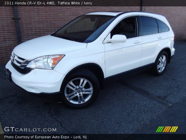 2011 Honda CR-V EX-L 4WD in Taffeta White