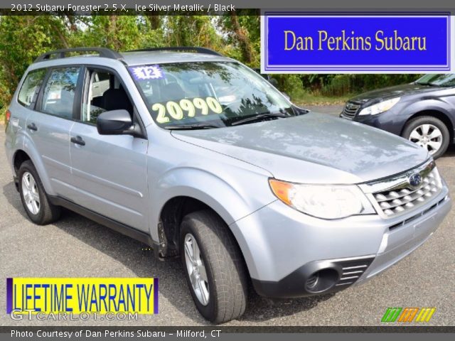 2012 Subaru Forester 2.5 X in Ice Silver Metallic