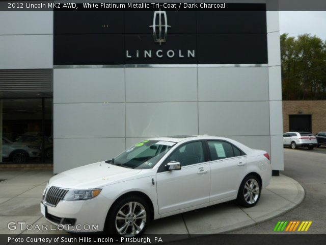 2012 Lincoln MKZ AWD in White Platinum Metallic Tri-Coat
