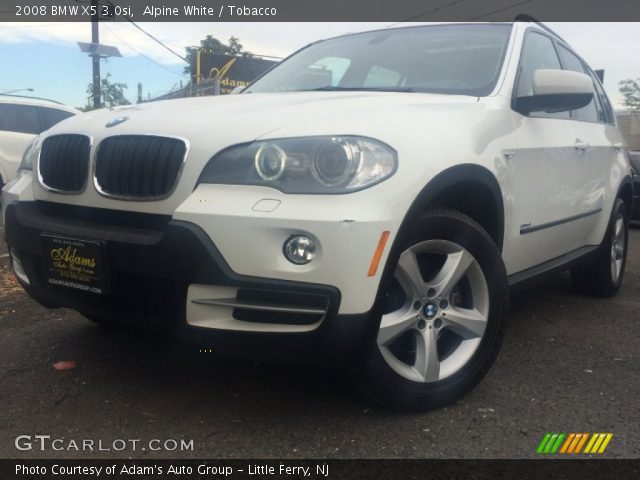 2008 BMW X5 3.0si in Alpine White