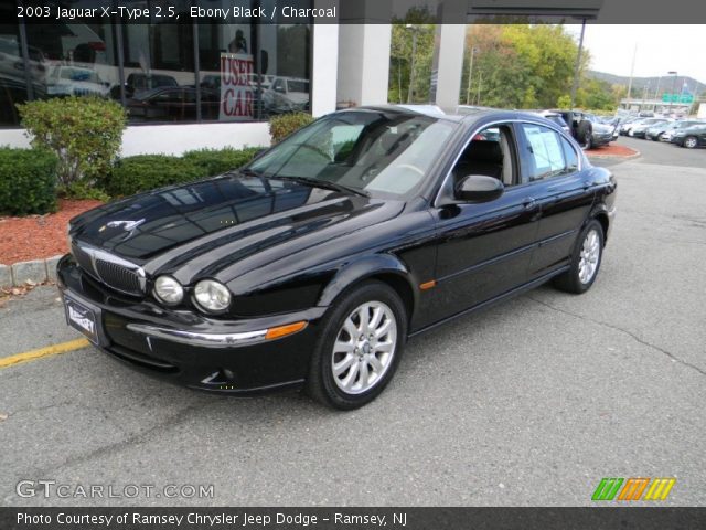 2003 Jaguar X-Type 2.5 in Ebony Black