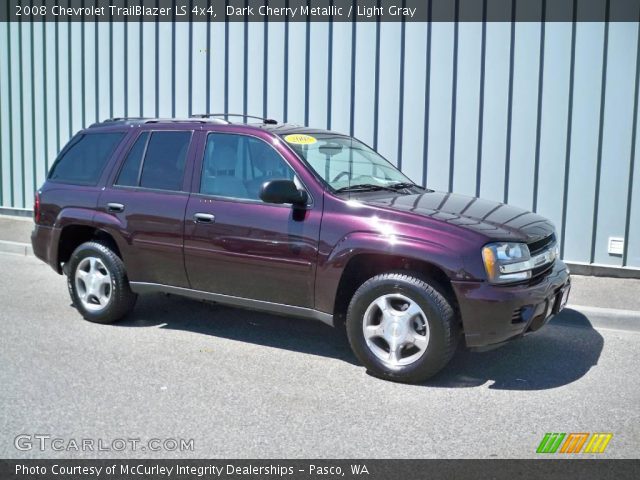 2008 Chevrolet TrailBlazer LS 4x4 in Dark Cherry Metallic