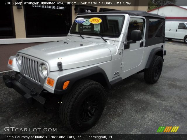 2006 Jeep Wrangler Unlimited 4x4 in Bright Silver Metallic