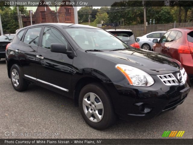 2013 Nissan Rogue S AWD in Super Black
