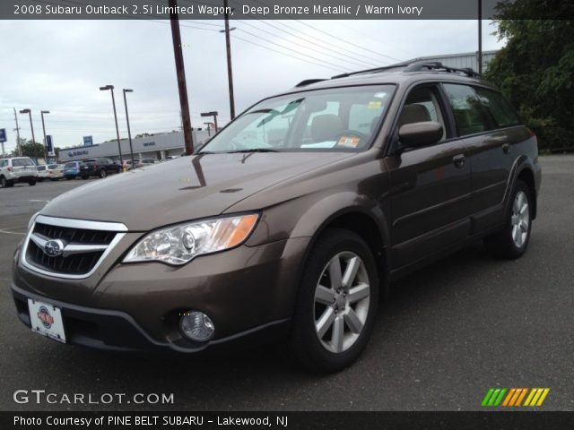 2008 Subaru Outback 2.5i Limited Wagon in Deep Bronze Metallic