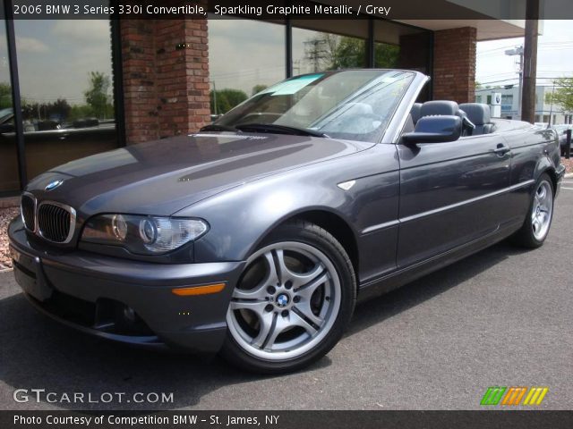 2006 BMW 3 Series 330i Convertible in Sparkling Graphite Metallic