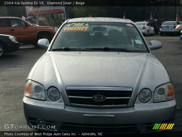 2004 Kia Optima EX V6 in Diamond Silver