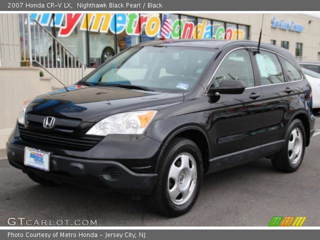 2007 Honda CR-V LX in Nighthawk Black Pearl