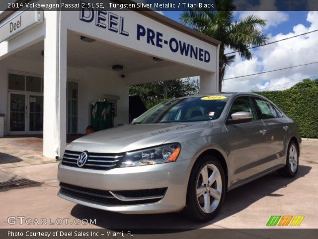 2014 Volkswagen Passat 2.5L SE in Tungsten Silver Metallic