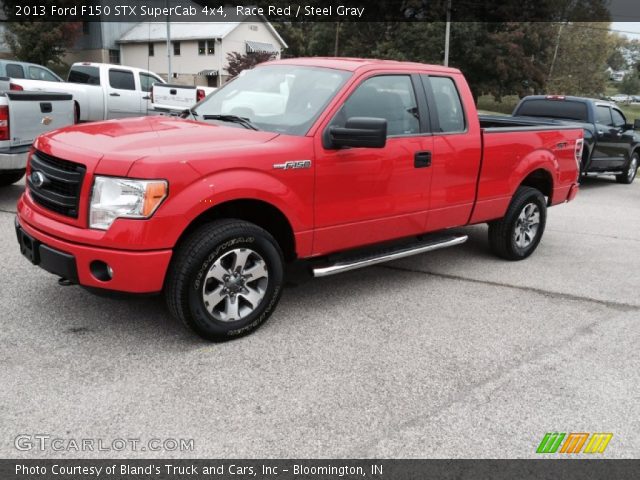 2013 Ford F150 STX SuperCab 4x4 in Race Red