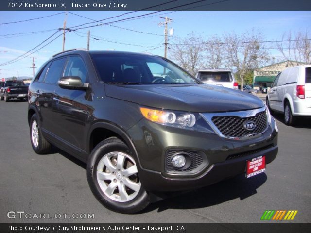 2012 Kia Sorento LX in Tuscan Olive
