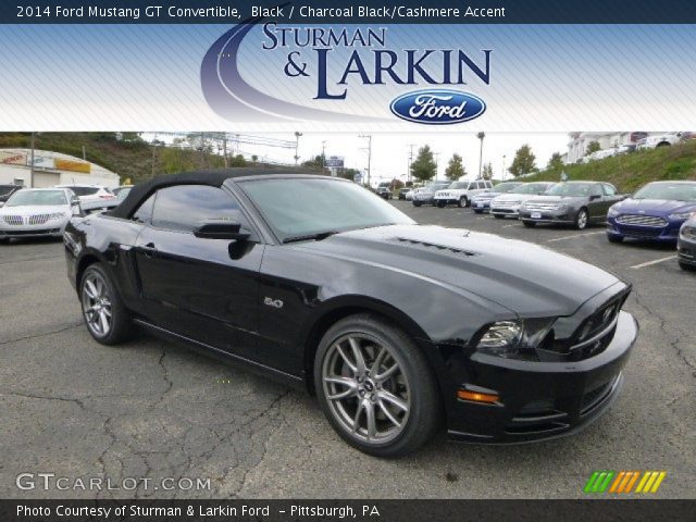 2014 Ford Mustang GT Convertible in Black