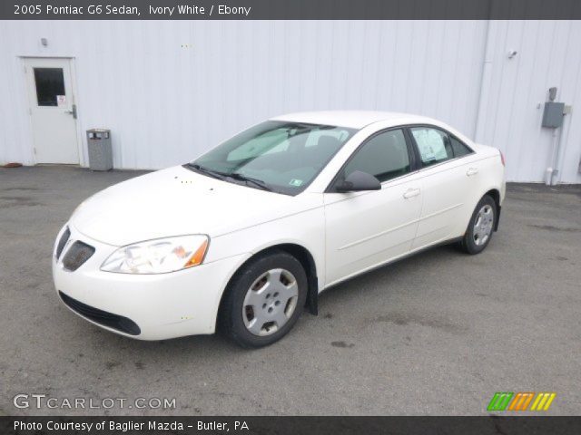 2005 Pontiac G6 Sedan in Ivory White