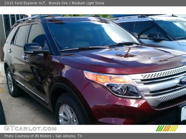 2015 Ford Explorer XLT in Bronze Fire