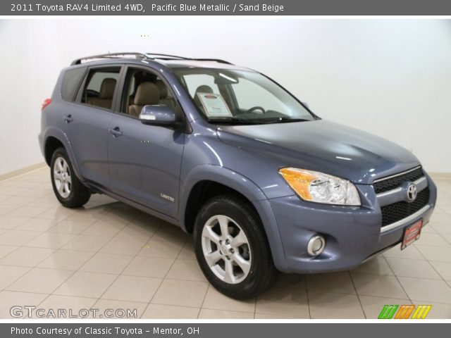 2011 Toyota RAV4 Limited 4WD in Pacific Blue Metallic