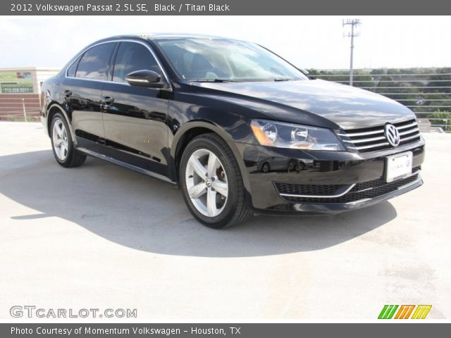 2012 Volkswagen Passat 2.5L SE in Black