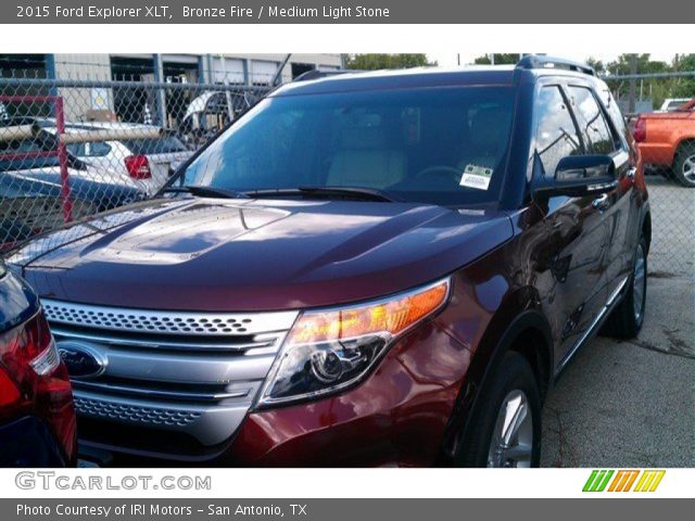 2015 Ford Explorer XLT in Bronze Fire