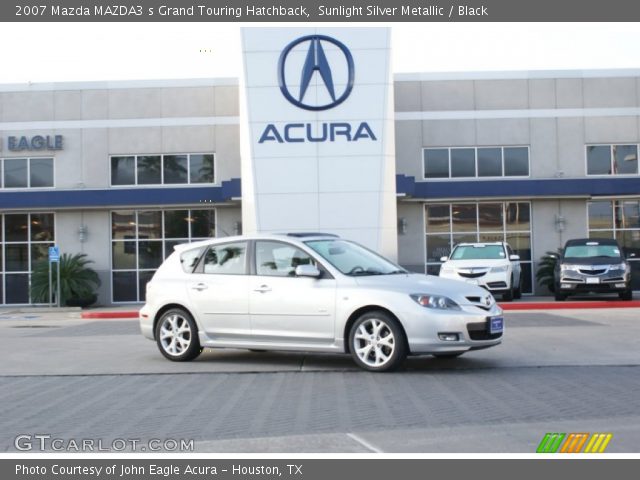 2007 Mazda MAZDA3 s Grand Touring Hatchback in Sunlight Silver Metallic