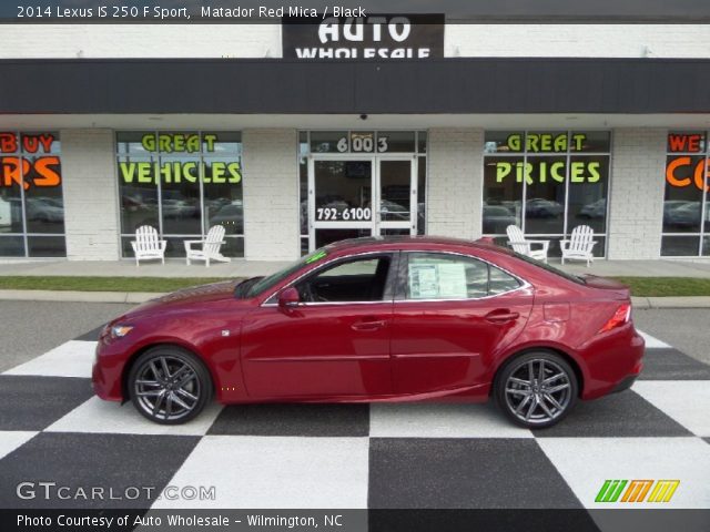 2014 Lexus IS 250 F Sport in Matador Red Mica