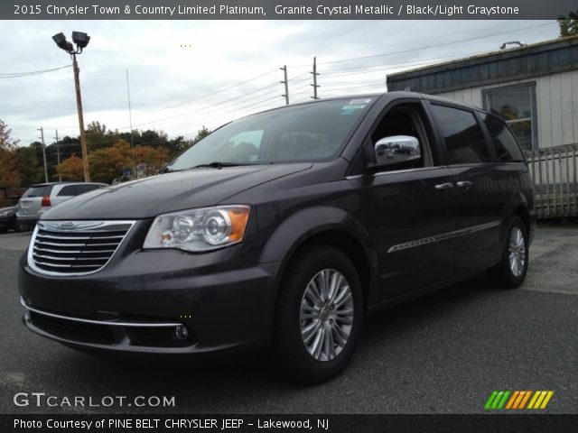 2015 Chrysler Town & Country Limited Platinum in Granite Crystal Metallic