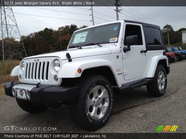 2015 Jeep Wrangler Sahara 4x4 in Bright White