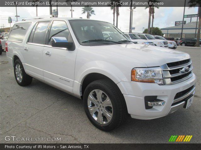 2015 Ford Expedition EL Platinum in White Platinum Metallic Tri-Coat