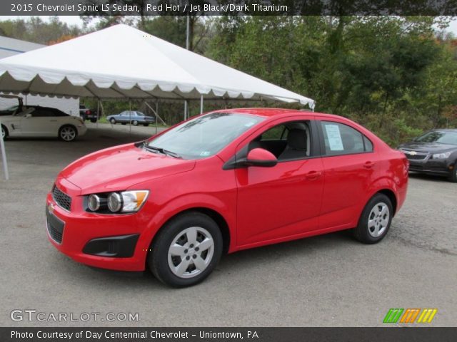 2015 Chevrolet Sonic LS Sedan in Red Hot