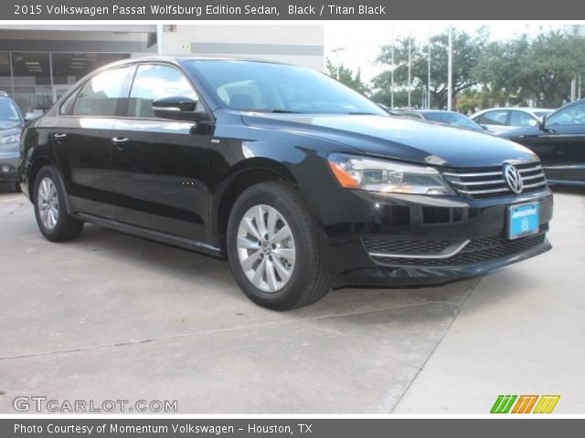 2015 Volkswagen Passat Wolfsburg Edition Sedan in Black