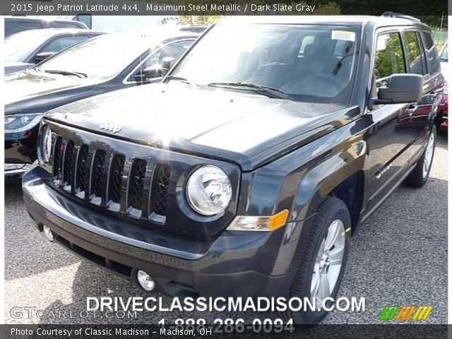 2015 Jeep Patriot Latitude 4x4 in Maximum Steel Metallic